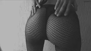 Fishnet butt