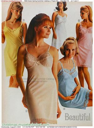 Vintage Catalog Page