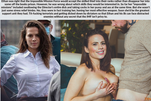 Hayley Atwell returns as a badass thief turned useful whore in Mission Impossible 8