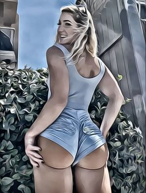 "I bet if I wasn't your sister you would want a sniff, huh bro?"