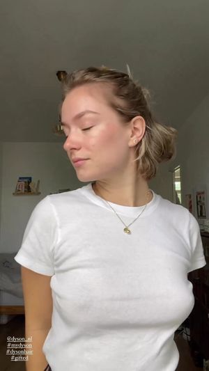Morning ritual shine through shirt nipples (4)