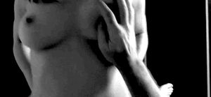 Feeling and squeezing her breast as she rides you…