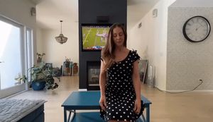 And what if mommy forgot to wear panties; still better than TV?