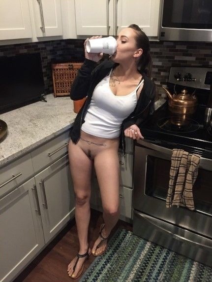 He doesn't let me wear panties at home