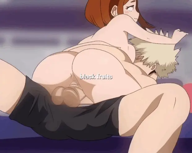 Bakugou macetando uraraka a namorada de seu amigo