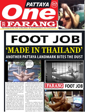 farang footjob thai