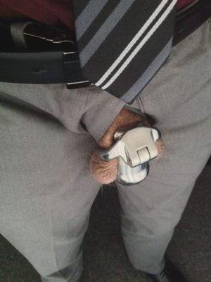 Clark said "My cock is grounded by my partner" Too much social media exposure, Poor Clark, Thanks buddy.