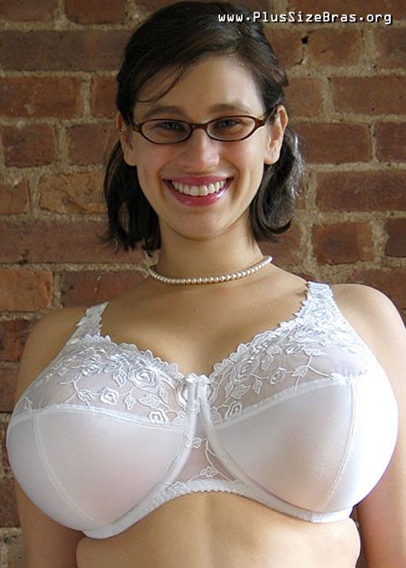 Love this woman! front view in white.