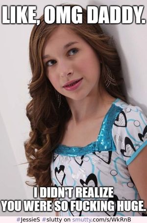 Slutty lil teen slut Jessie S captioned