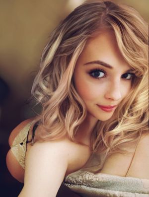 Hairy blonde show panties