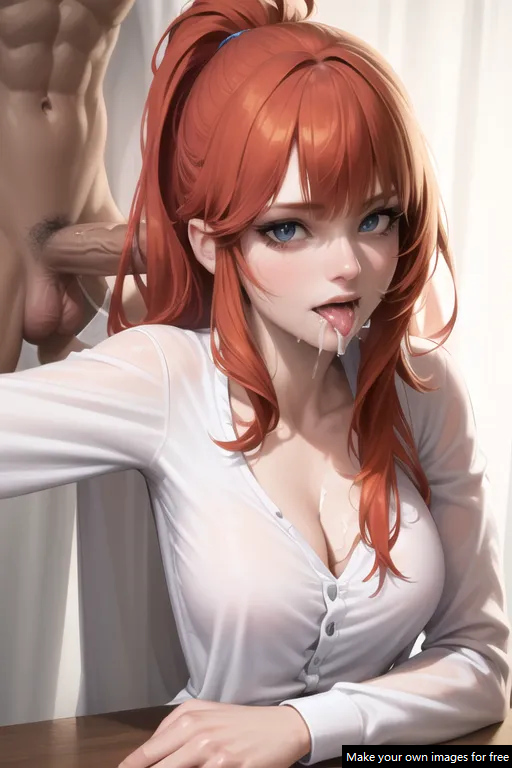 Redhead cumslut