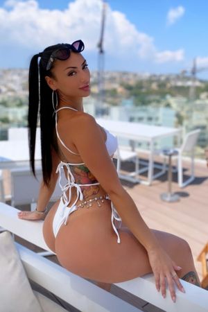 Hey hun , your boss bought me this bikini he said the it need to be small fir the pool party