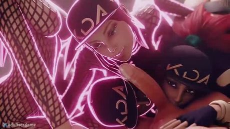 Akali put her skill to good use [League of Legends]