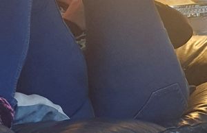 Who wants to come take these off her?