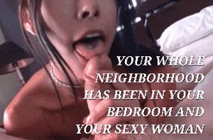 You don't make her feel wanted enough