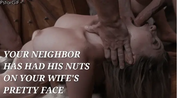 Guess where his cum has been?