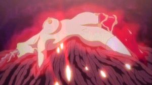 Blue hair Anime teen filled and impregnated with tentacle cum