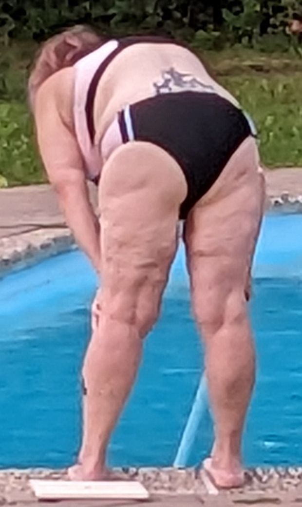 Pool cleaning day