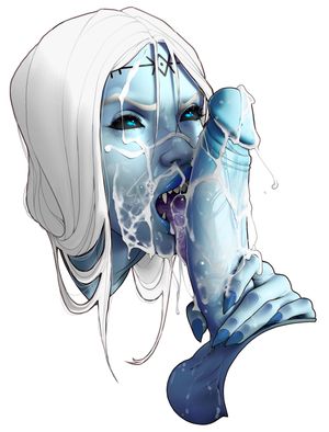 Blowjob Portrait 07 : Frost Giant by Galaad1800