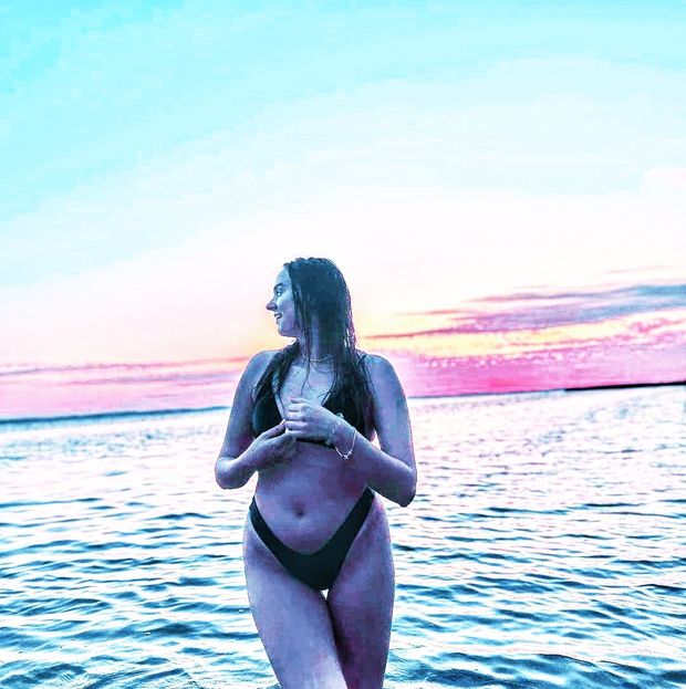 Hot woman's body
