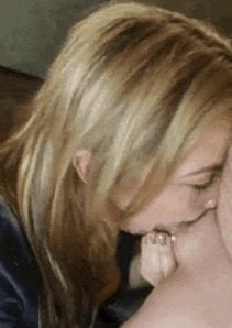 leaves a lot of saliva on cock after deep throat