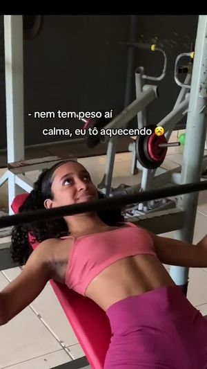 Hot teen with cute tits in gym (6)