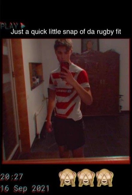 Skinny dutch on rugby