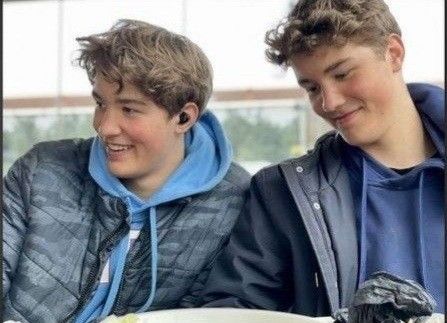 With my twin if u guys want threesomes
