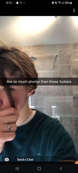 With long hair i look gay