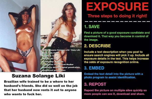 SOLANGE BRAZILIAN EXPOSED WHORE*