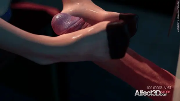 3D Footjob
