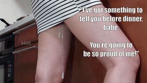 She's oozing with excitement