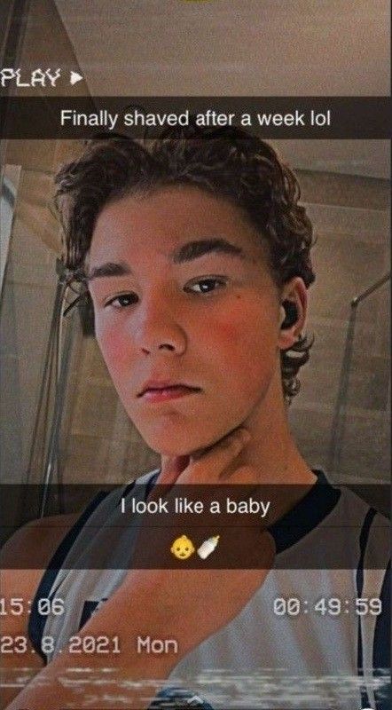 I shaved i know