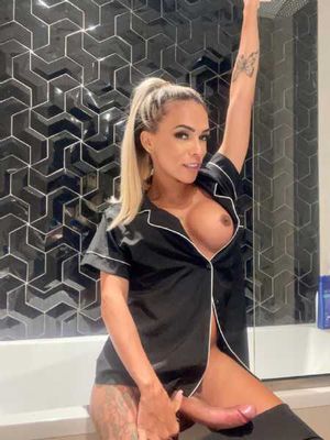 Ts Sabine with big cock