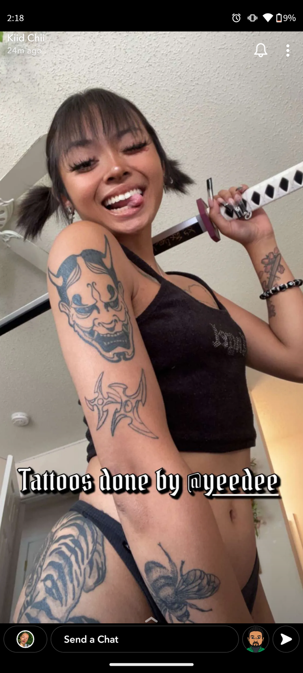 Tattoos on asian