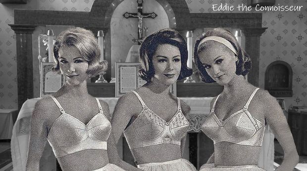 Bra sales in church are up!