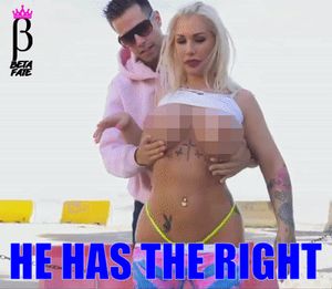 Hot blond manhandled by an Alpha (edited for beta viewership)