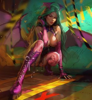 Morrigan Aensland by Tixnen