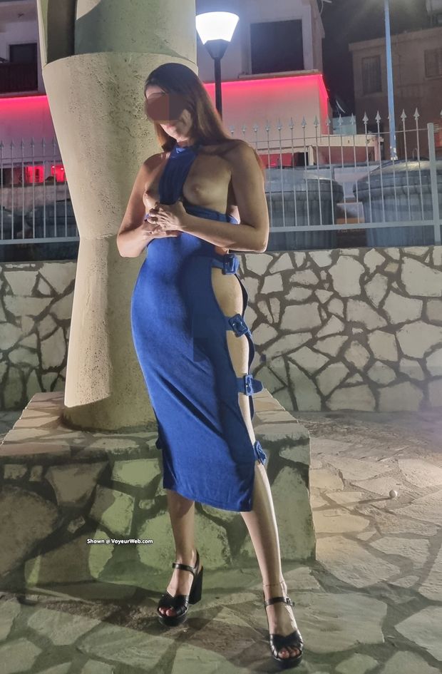 I think that wearing this dress at the club would cause a stir.