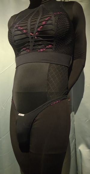 crossdressing in black