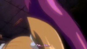 Tentalce monster impregnates anime witch