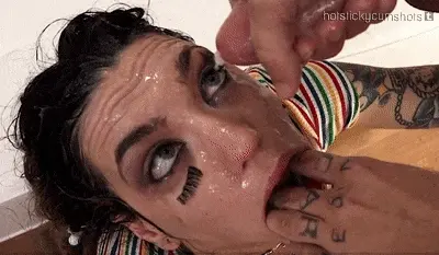 Sluts taking loads to the face.