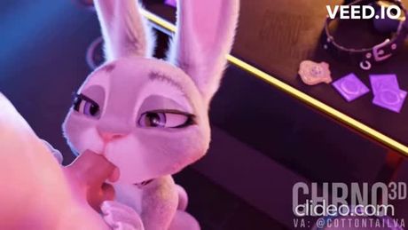 Judy Putting That Cute Mouth To Work