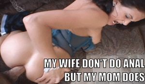 Son fuck mother's ass