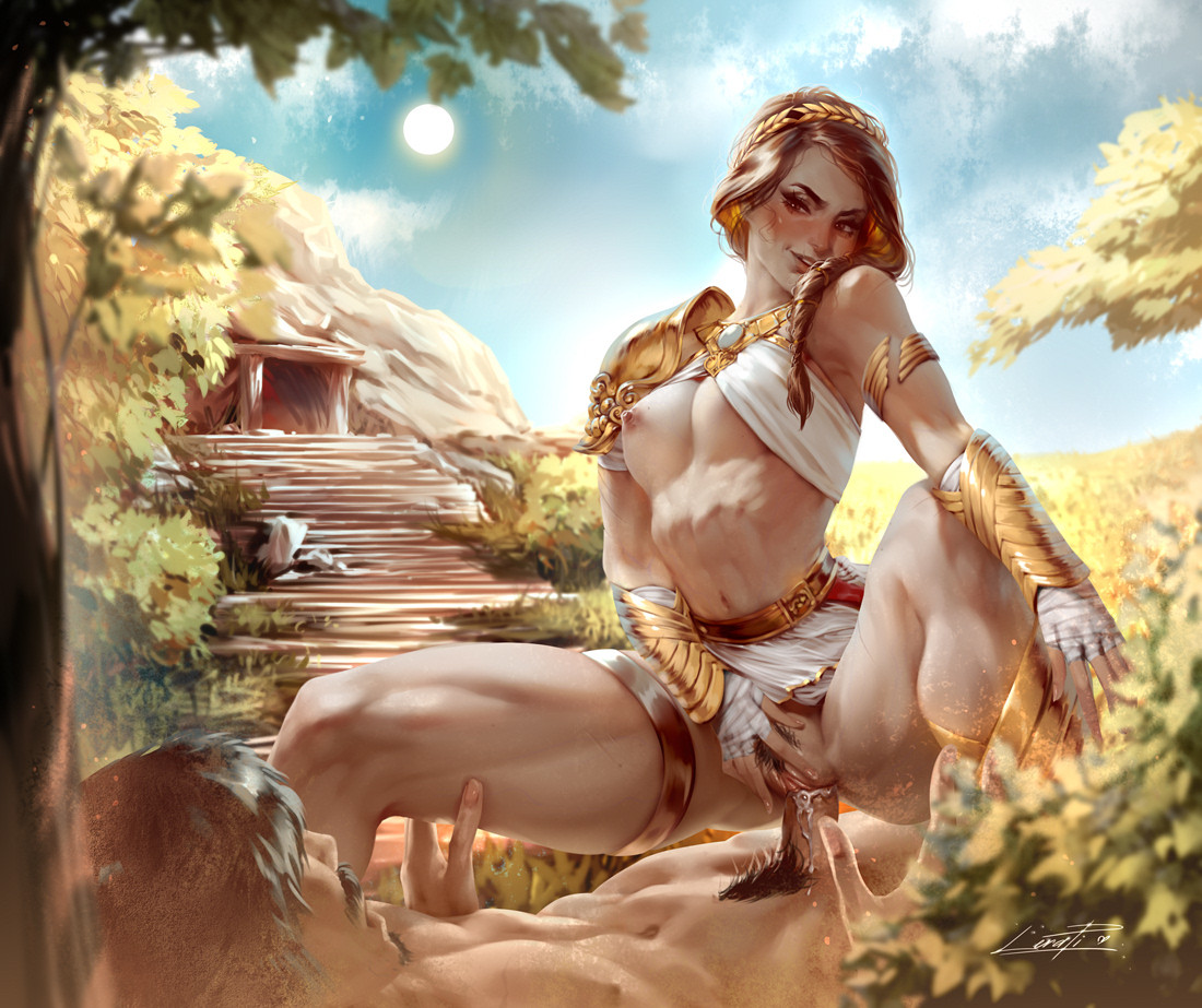 Kassandra getting fucked in the bushes [Aleriia V]