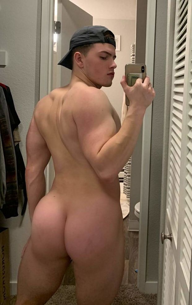 ass on him