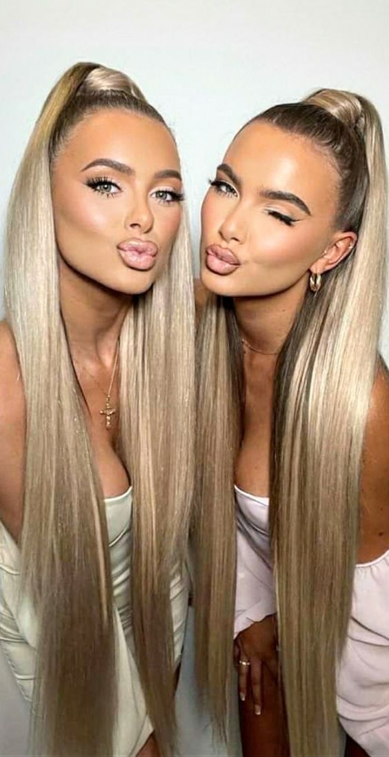 Very long hair