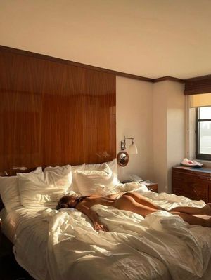 Resting after a stormy night