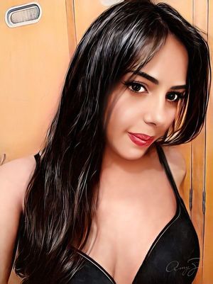 Siltry slut Eliana Perez cartoonified