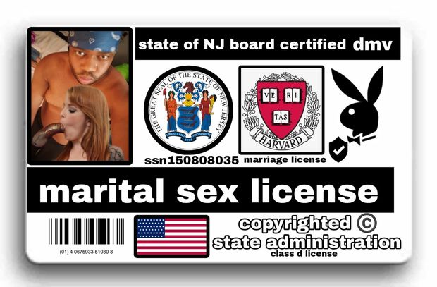Marriage license
